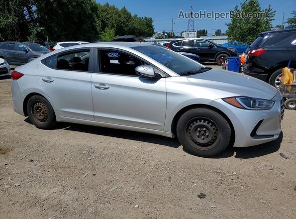 5NPD74LF9JH285368 2018 HYUNDAI ELANTRA Silver Delantero derecho