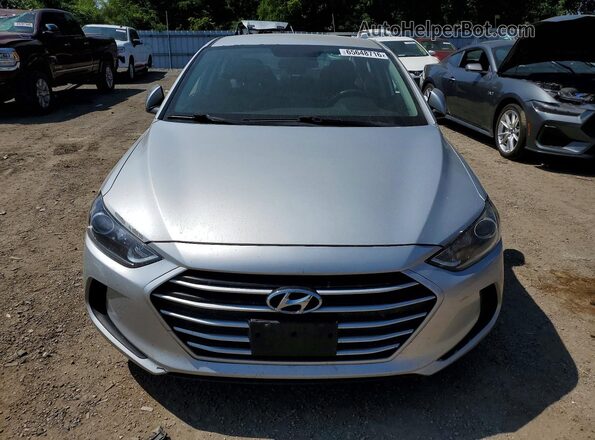 5NPD74LF9JH285368 2018 HYUNDAI ELANTRA Silver Vista frontal