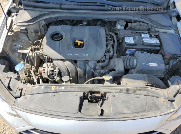 5NPD74LF9JH285368 2018 HYUNDAI ELANTRA Silver Vista interior trasera