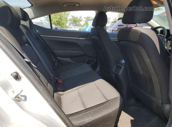 5NPD74LF9JH285368 2018 HYUNDAI ELANTRA Silver Vista de los asientos traseros