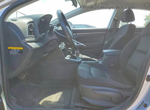 5NPD74LF9JH285368 2018 HYUNDAI ELANTRA Silver Vista interior delantera