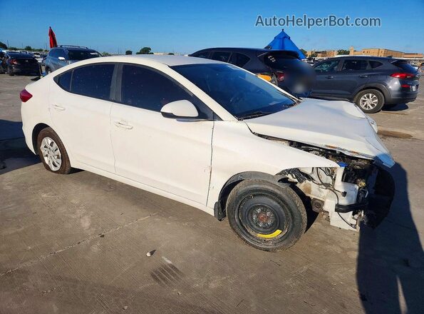 5NPD74LF9JH289033 2018 HYUNDAI ELANTRA White Front right