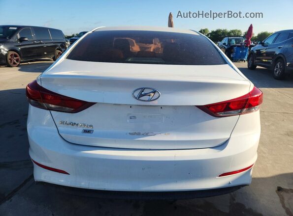5NPD74LF9JH289033 2018 HYUNDAI ELANTRA White Rear view