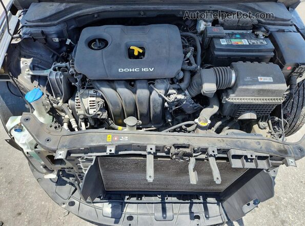 5NPD74LF9JH300340 2018 HYUNDAI ELANTRA Gray Вид задньої частини салону