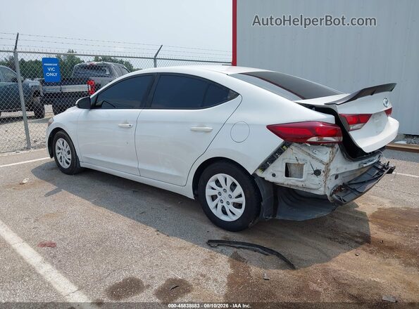 5NPD74LF9JH330731 2018 HYUNDAI ELANTRA White Հետևի ձախ