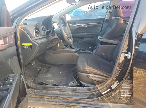 5NPD74LF9JH388015 2018 HYUNDAI ELANTRA Black Սալոնի դիմացի տեսք