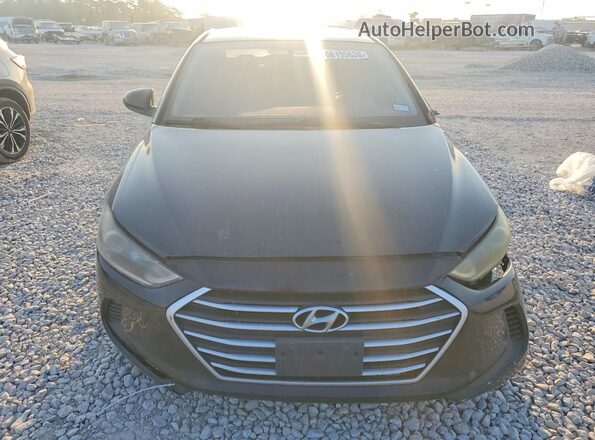5NPD74LF9JH388015 2018 HYUNDAI ELANTRA Black Դիմացի տեսք