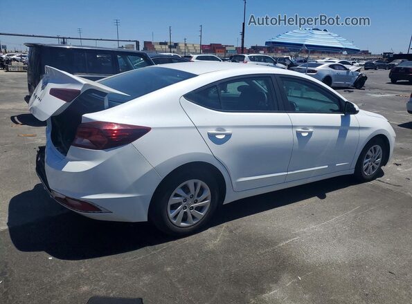 5NPD74LF9KH428997 2019 HYUNDAI ELANTRA White უკანა მარჯვენა