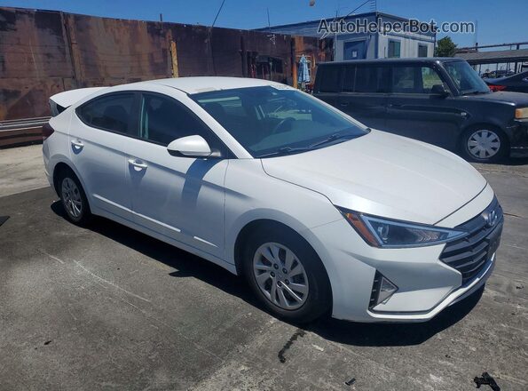 5NPD74LF9KH428997 2019 HYUNDAI ELANTRA White წინა მარჯვენა