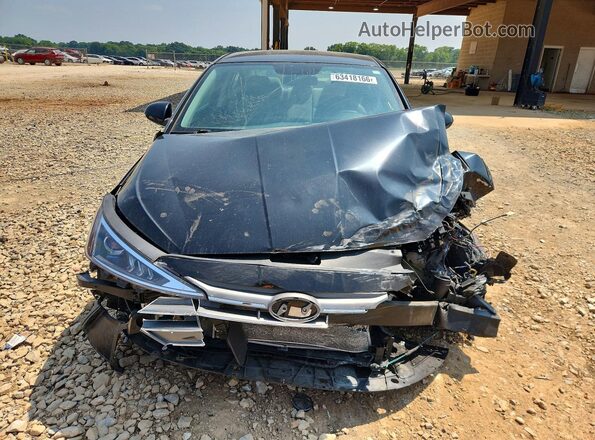 5NPD74LF9KH437800 2019 HYUNDAI ELANTRA Black Вид спереду