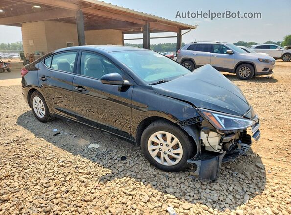 5NPD74LF9KH437800 2019 HYUNDAI ELANTRA Black Передня права чверть