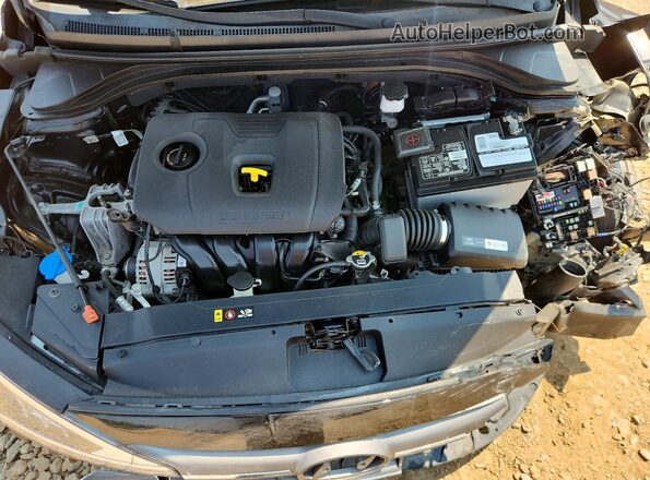 5NPD74LF9KH437800 2019 HYUNDAI ELANTRA Black Вид задньої частини салону
