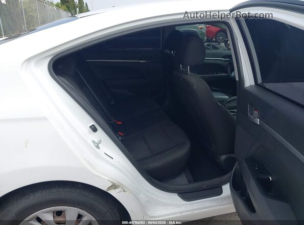 5NPD74LF9KH461448 2019 HYUNDAI ELANTRA White Widok naklejki z numerem VIN