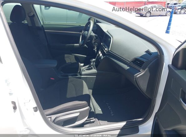 5NPD74LF9KH478797 2019 HYUNDAI ELANTRA White Սալոնի դիմացի տեսք