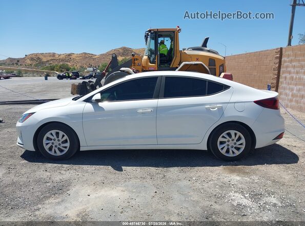 5NPD74LF9KH478797 2019 HYUNDAI ELANTRA White Սալոնի 360 աստիճան տեսք
