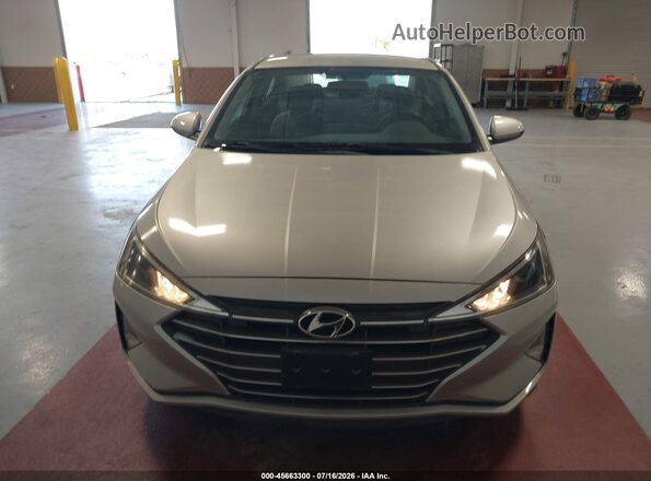 5NPD74LF9KH487595 2019 HYUNDAI ELANTRA Silver 