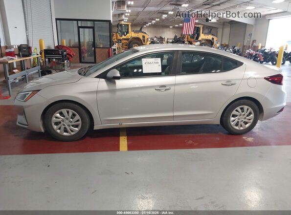 5NPD74LF9KH487595 2019 HYUNDAI ELANTRA Silver 