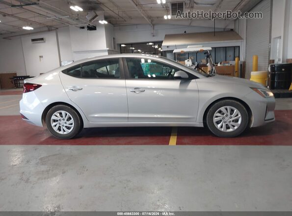5NPD74LF9KH487595 2019 HYUNDAI ELANTRA Silver 