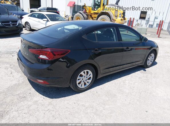 5NPD74LF9KH489119 2019 HYUNDAI ELANTRA Черный Задняя правая четверть