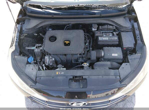 5NPD74LF9KH489119 2019 HYUNDAI ELANTRA Черный Вид сзади