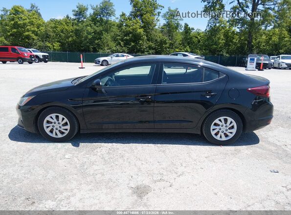 5NPD74LF9KH489119 2019 HYUNDAI ELANTRA Черный 
