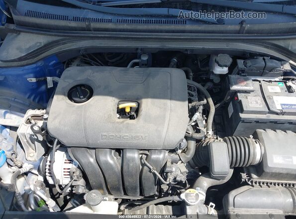 5NPD74LF9KH492781 2019 HYUNDAI ELANTRA Blue Հետևի տեսք