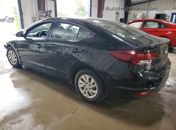 5NPD74LF9KH493185 2019 HYUNDAI ELANTRA Black Հետևի ձախ