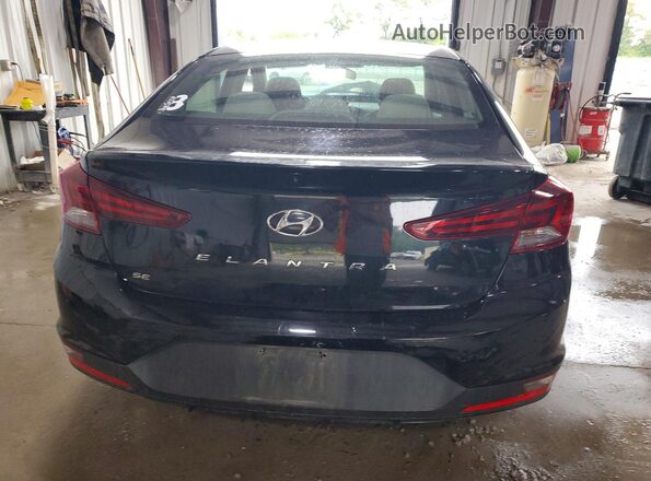 5NPD74LF9KH493185 2019 HYUNDAI ELANTRA Black Հետևի տեսք