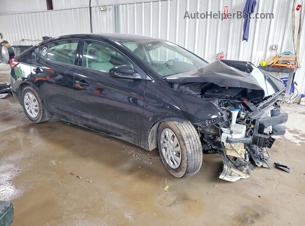 5NPD74LF9KH493185 2019 HYUNDAI ELANTRA Black Առջևի աջ