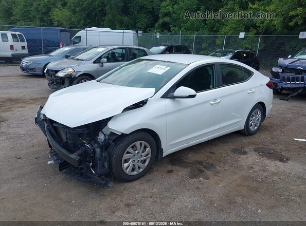 5NPD74LF9LH528311 2020 HYUNDAI ELANTRA White Przód lewy