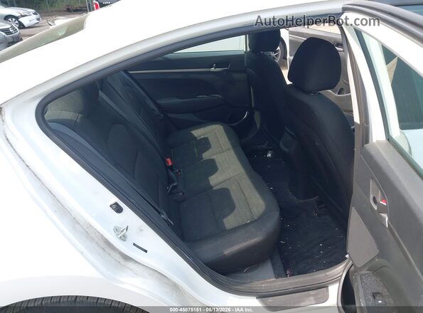 5NPD74LF9LH528311 2020 HYUNDAI ELANTRA White Widok naklejki z numerem VIN
