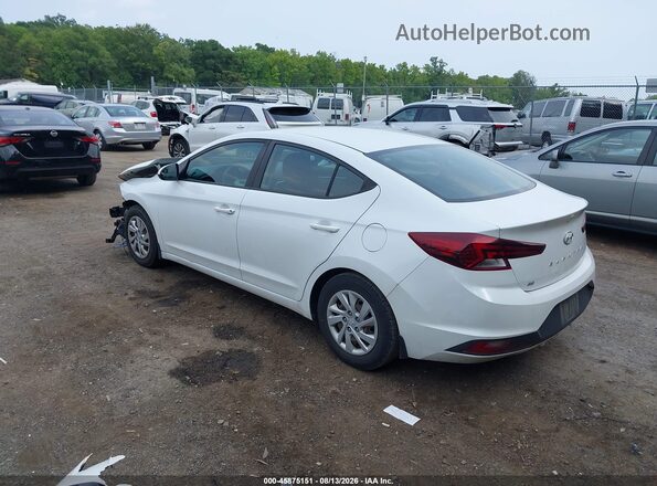5NPD74LF9LH528311 2020 HYUNDAI ELANTRA White Tył lewy