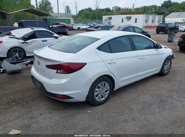 5NPD74LF9LH528311 2020 HYUNDAI ELANTRA White Tył prawy