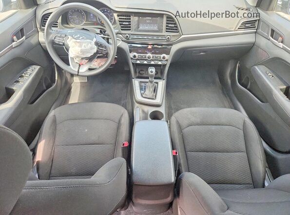 5NPD74LF9LH590923 2020 HYUNDAI ELANTRA Silver Dashboard view