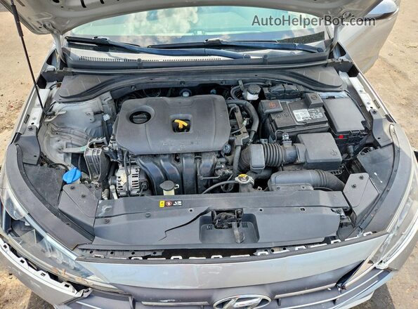 5NPD74LF9LH590923 2020 HYUNDAI ELANTRA Silver Rear interior view