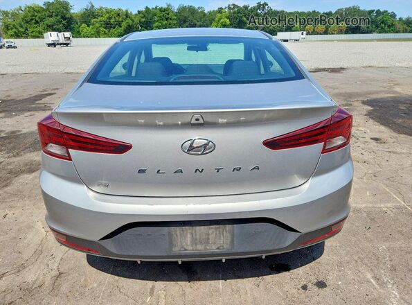 5NPD74LF9LH590923 2020 HYUNDAI ELANTRA Silver Rear view