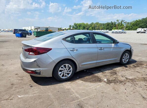 5NPD74LF9LH590923 2020 HYUNDAI ELANTRA Silver Rear right