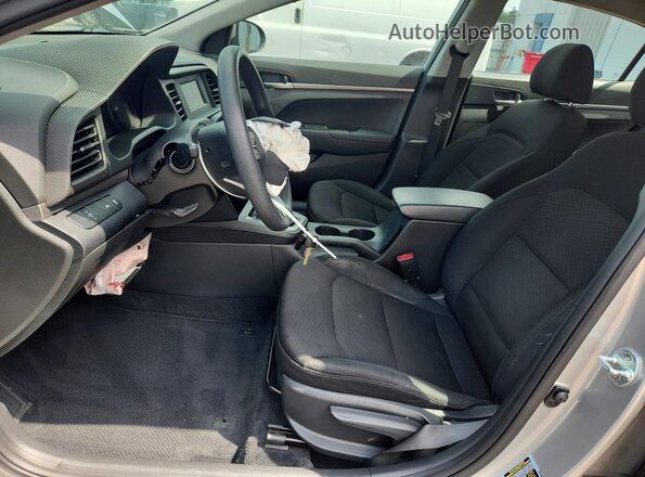 5NPD74LF9LH590923 2020 HYUNDAI ELANTRA Silver Front interior view