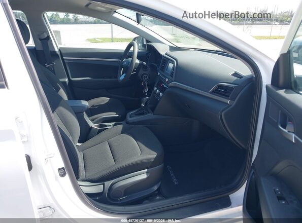 5NPD74LF9LH600494 2020 HYUNDAI ELANTRA White Vista interior delantera