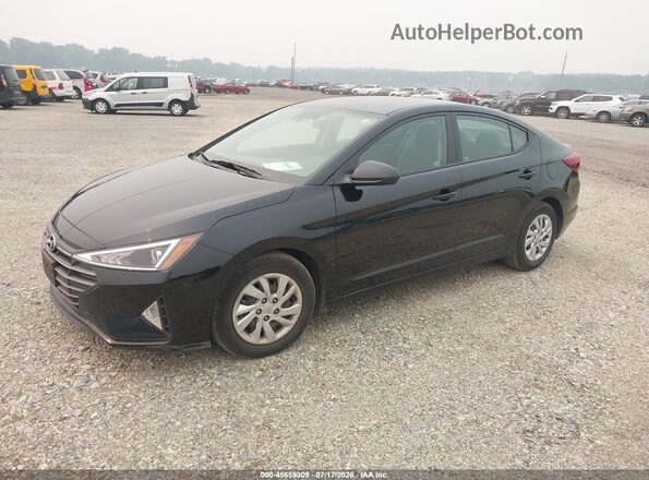5NPD74LF9LH600835 2020 HYUNDAI ELANTRA Black Front left