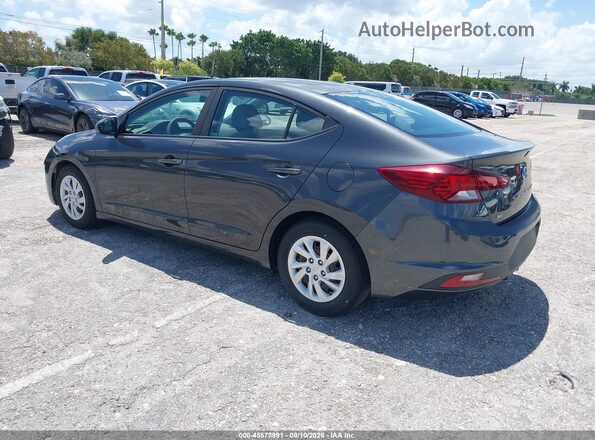 5NPD74LF9LH602018 2020 HYUNDAI ELANTRA Gray Задня ліва чверть