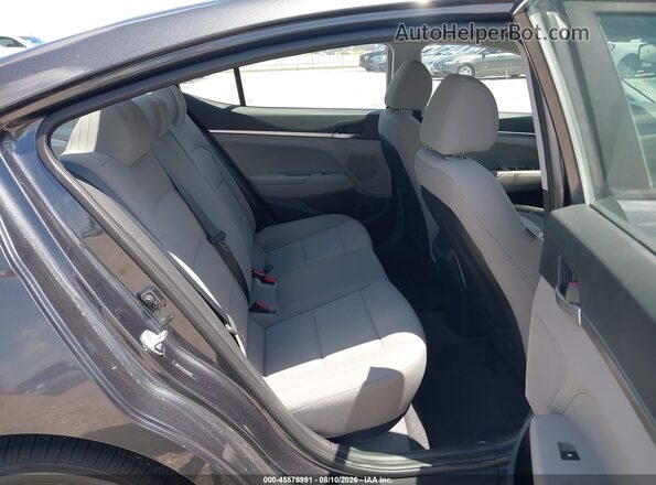 5NPD74LF9LH602018 2020 HYUNDAI ELANTRA Gray Вид наклейки з VIN-кодом