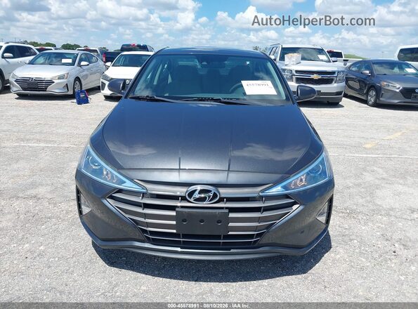 5NPD74LF9LH602018 2020 HYUNDAI ELANTRA Gray Вид щитка приладів