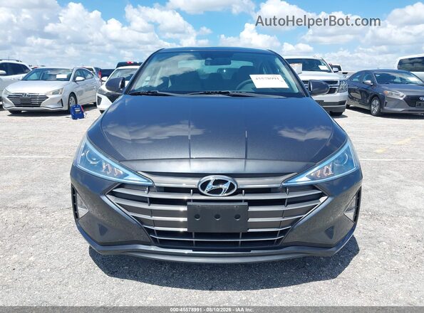 5NPD74LF9LH602018 2020 HYUNDAI ELANTRA Gray Вид спереду