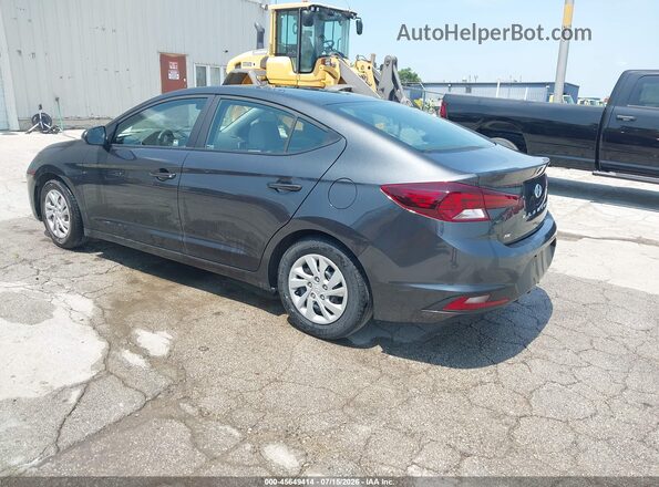 5NPD74LF9LH602021 2020 HYUNDAI ELANTRA Серый Задняя левая четверть