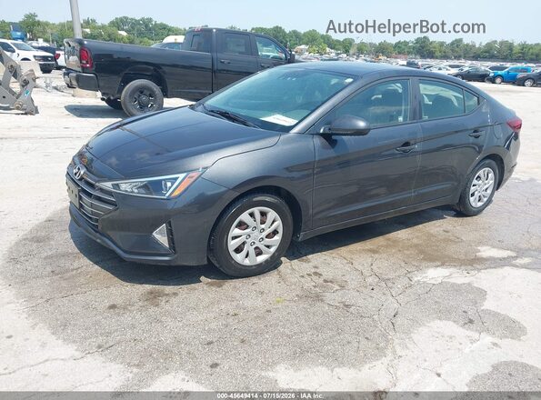 5NPD74LF9LH602021 2020 HYUNDAI ELANTRA Серый Передняя левая четверть