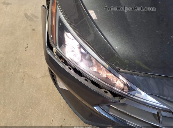 5NPD74LF9LH602021 2020 HYUNDAI ELANTRA Серый Вид щитка приборов