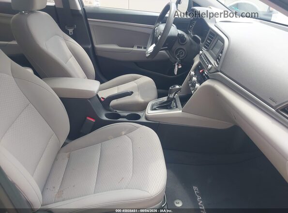 5NPD74LF9LH602441 2020 HYUNDAI ELANTRA Gray წინა სალონის ხედი
