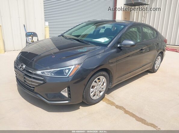 5NPD74LF9LH602441 2020 HYUNDAI ELANTRA Gray წინა მარცხენა ხედი სამი მეოთხედიდან