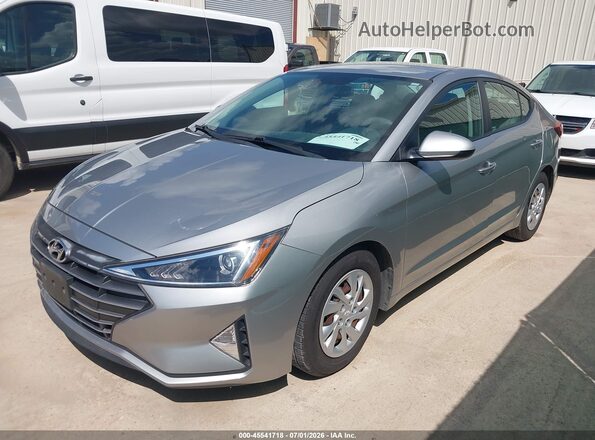 5NPD74LF9LH604089 2020 HYUNDAI ELANTRA Silver Przód lewy